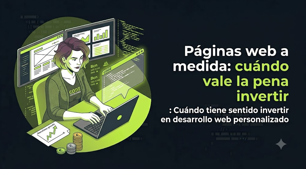 Páginas web a medida: cuándo vale la pena invertir